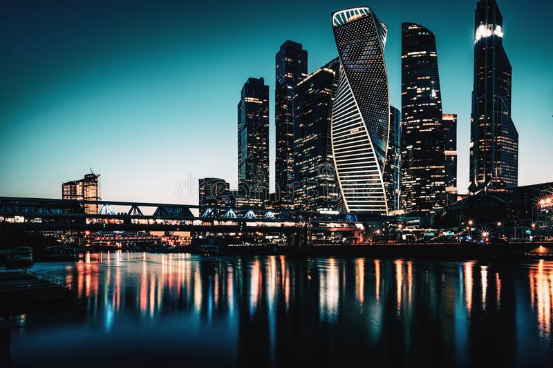 Russia_skyline_night