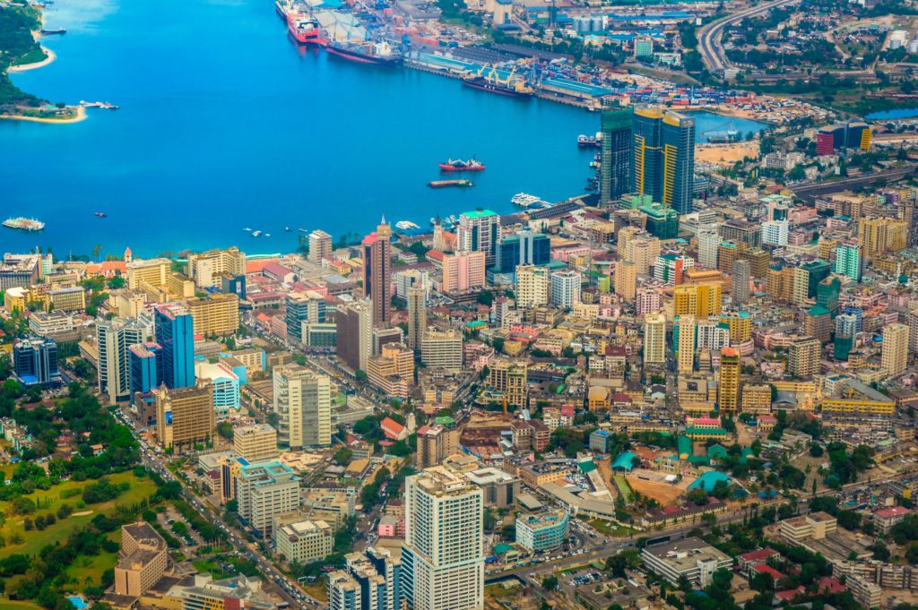 Tanzania_port_aerialview